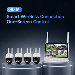 ระบบกล้องวงจรปิด WiFi PTZ 4CH พร้อมจอ NVR ออลอินวันขนาด 10.1 นิ้ว ชุดกล้อง IP 3MP รองรับการมองเห็นในเวลากลางคืน พร้อมระบบเสียงสองทาง OEM - Product Image 3