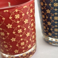 Bougie parfumée artisanale de luxe haut de gamme en verre personnalisé, cire de soja, décoration pour les fêtes, Pâques, Diwali, Ramadan, parfum