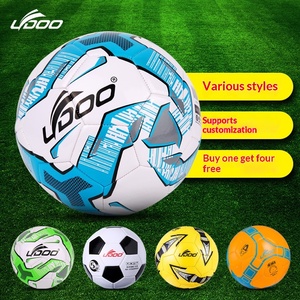Balón de Fútbol para Adultos y Niños, Tamaños 4/5, Cuero PU Antiexplosión, Cosido a Máquina, Personalizado, Sensación en el Pie para Entrenamiento Juvenil - Product Image 4
