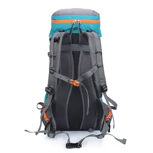 Mochila para trilhas ao ar livre 60l, para caminhadas, viagem, escalada, camping, montanhismo