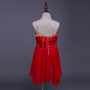 Las <span class=keywords><strong>niñas</strong></span> <span class=keywords><strong>de</strong></span> los niños <span class=keywords><strong>de</strong></span> la etapa rojo Ballet Contemporáneo trajes <span class=keywords><strong>para</strong></span> la venta - Product Image 3