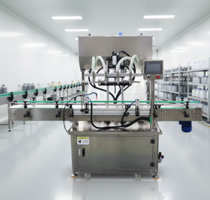 Zhongjie Four Heads Fully Energy Saving High Accuracy for Water Food Chemical Packaging Filling Machin - Product Image 3