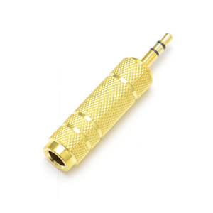 3.5mm To 6.5mm Audio <b>Adapter</b> Male To Female Copper <b>Plug</b> Connector For Microphone Headphone Conversion - Product Image 4