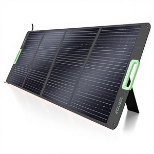 Estación de Energía Solar Portátil de 200W, Cargador Plegable de Alta Eficiencia (23.5%), 4 Soportes, Resistente al Agua IP65 - Product Image 4