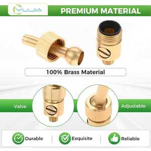 Outdoor Brass Adjustable Atomization <b>Garden</b> Sprinklers <b>Pool</b> Heads Curtain Nozzles - Product Image 3