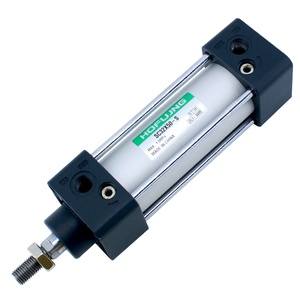 Cilindro Neumático de Aluminio Estándar Serie SC Hofujng, Doble Acción, Diámetro de 32 mm/50 mm/63 mm, Equipo de Automatización, Control de Aire - Product Image 1
