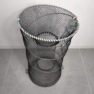 กับดักตกปลา ปู ปลาหมึก กุ้ง ทำจากพลาสติก พร้อมสปริงลวดสแตนเลส - Product Image 2