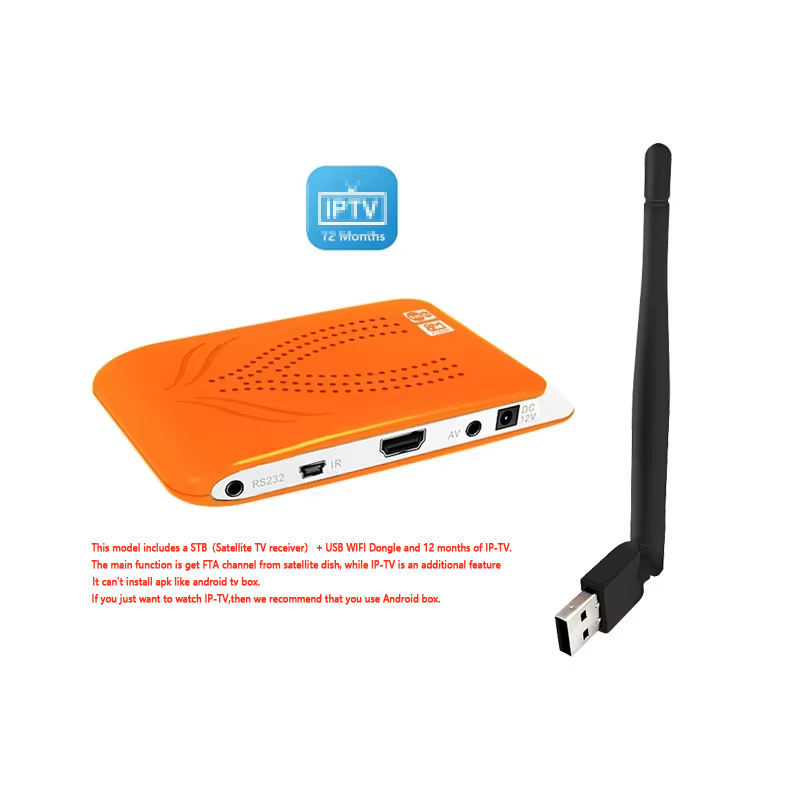Orange STB+ Dongle WIFI USB+12 Mois IP-TV