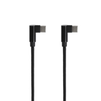 Kabel USB C Grosir Miccell 60W Pengisian Cepat PD Berbahan Aluminium Kepang untuk Ponsel Tablet Laptop Pabrik Kabel USB Tipe C