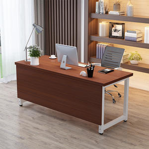 Holesale-muebles de oficina modernos <span class=keywords><strong>para</strong></span> el hogar, escritorios de <span class=keywords><strong>estudio</strong></span> con patas de bloque, escritorios de ordenador - Product Image 5