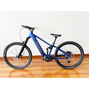 Bicicleta de Montaña Eléctrica Enduro <span class=keywords><strong>Xc</strong></span> <span class=keywords><strong>E</strong></span>-mtb con Cuadro de Aluminio de 29 Pulgadas, Motor Central, Suspensión Completa y Batería de Litio para Adultos - Product Image 1