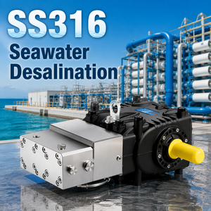 ปั๊มลูกสูบไตรเพล็กซ์สแตนเลส LICHIMA SS316 800 1000 บาร์ 11600PSI 14500PSI สำหรับการกรองน้ำทะเล - Product Image 1