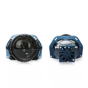 Sistemas de Iluminación Automotriz, Lente de Proyector Bi-LED de 3 Pulgadas para Faros Delanteros, 6000K 3000K K01 120W 16000LM 12V, Nueva Bombilla H4 de Ajuste Universal - Product Image 2