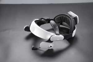 Sangle de tête magnétique AMVR BS1 pour Quest 3 et Quest 3s avec coussinet facial – Équilibre optimal, haute sécurité, ventilation, autonomie de la batterie illimitée - Product Image 3