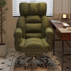 Comoda <span class=keywords><strong>Poltrona</strong></span> Relax per Camera da Letto, <span class=keywords><strong>Scrivania</strong></span> <span class=keywords><strong>e</strong></span> Dormitorio, Sedia con Braccioli per il Tempo Libero - Product Image 2