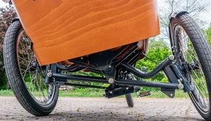 Nouveau design Swing Balance Device Cargo Bike électrique 24 "250w Child <span class=keywords><strong>Transport</strong></span> Cargo Bike électrique Ebike E-cargo Family E Bicycle - Product Image 6