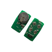 Télécommande universelle pour porte de garage Aiba AB061 433,92 MHz, code d'apprentissage 1527, piles CR2016*2, fonction automatique, portée 50-100 m