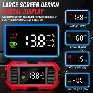 เครื่องชาร์จแบตเตอรี่รถยนต์อัจฉริยะ รุ่น B0259 สำหรับที่จุด<span class=keywords><strong>บุ</strong></span>หรี่ ชาร์จแบตเตอรี่ตะกั่วกรดแบบอัตโนมัติเต็มรูปแบบ <span class=keywords><strong>พร</strong></span>้อมช่องใส่ซิมการ์ด - Product Image 4