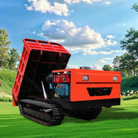 Hochwertige Zertifizierte Mini-Dumper für Alle Geländearten, Landwirtschaft und Obstgärten, Raupenfahrzeug für Transportarbeiten