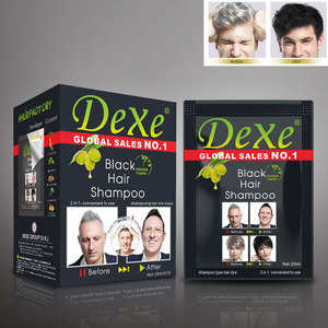 DEXE Black Hair Dye Shampoo Color World <span class=keywords><strong>Mejor</strong></span> venta OEM ODM Etiqueta privada Marca más popular al <span class=keywords><strong>mejor</strong></span> precio Alta calidad 2 en 1 - Product Image 2