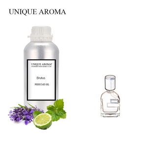 Huile de parfum UNIQUE AROMA <span class=keywords><strong>Brutus</strong></span>, huile de parfum concentrée en vrac pour parfums de marque, huiles de parfum à la lavande, à la rose et à la bergamote - Product Image 1