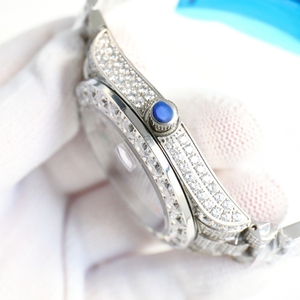 Luxury Hip-hop Moissanite VVS High-quality Diamond-encrusted <b>Mechanical</b> <b>Watch</b>, Icy Diamond Wristwatch - Product Image 3