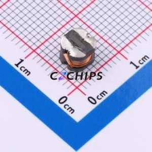 Inducteur de puissance ZECD54-820K SMD, 5,8x5,2 mm (Inductance : 82uH) (Précision : 10%) Courant nominal : 580 mA - Product Image 2