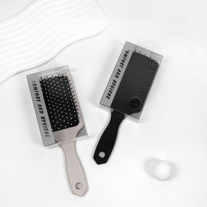 UUYP Private Label morbido massaggio pettine in plastica <span class=keywords><strong>capelli</strong></span> ricci testa per parrucchieri cuscino d'aria pettini comuni per uso domestico - Product Image 2