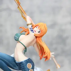 Tiktoks sıcak satış Anime figürü bir adet Nami seksi kız heykeli modeli aksiyon figürleri