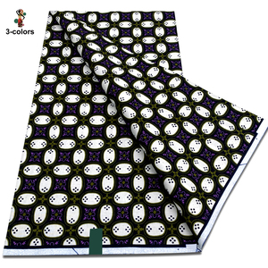 Tissu imprimé à la cire 100% coton, nouveaux designs, prix de gros, tissu africain, tissu hollandais à la cire - Product Image 1