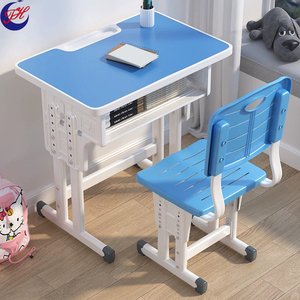 Set Banco e Sedia Scolastico Singolo <span class=keywords><strong>in</strong></span> <span class=keywords><strong>Legno</strong></span> Resistente, Arredo per Aula Moderna a Prezzo Conveniente - Product Image 2