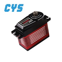 Nouveau Servomoteur Numérique Sans Noyau Étanche CYS-S2915 15kg en Acier/Aluminium pour Engrenage de Direction Hélicoïdal 7.4V, Pièces pour Avions RC, Voitures et Camions Jouets
