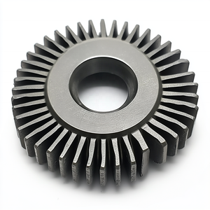 Piñón de Espiral de Alta Precisión Mecanizado por CNC con Electroerosión por Hilo - Acero al Carbono/Acero Inoxidable con Certificación ISO9001 para Transmisión Industrial - Product Image 1