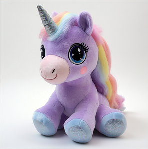Bán Buôn OEM Món Quà Sang Trọng Phim Hoạt Hình Unicorn Đồ Chơi Tùy Chỉnh Sang Trọng Thú Nhồi Bông Unicorn Đồ Chơi Búp Bê Cho Trẻ Em - Product Image 3