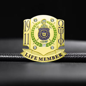 中国メーカー ギリシャ文字ピン 女子学生会 OPP ZPB DST エナメルピン 裏面カード付き - Product Image 2