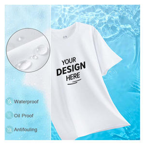 Camiseta de Hombre FS240 100% Algodón, Formal, Tejida, Impermeable, Hidrófuga, Antiincrustante, para Sublimación - Product Image 6