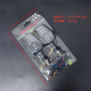 Luz Intermitente LED para Motocicleta SX, Diseño de Búho, 12V, Luz Lateral Secuencial para Modernización y Mejora - Product Image 3