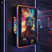 Distributeur automatique de cigares mural compact en libre-service avec écran tactile, intégration SDK, gestion basée sur le cloud, conforme ADA, UVend