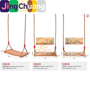 Columpio <span class=keywords><strong>de</strong></span> madera para jardín <span class=keywords><strong>de</strong></span> infantes, juguete infantil para exteriores, columpio deslizante famoso en internet, columpio para el hogar, columpio familiar para bebés al aire libre - Product Image 1