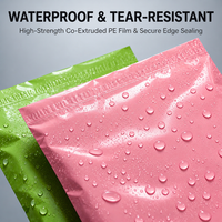 Sac de Courrier en Plastique Haute Résistance Mélange LDPE LLDPE Forte Adhérence Imperméable Anti-Poussière pour la Logistique