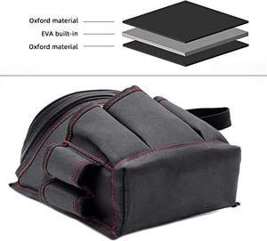 <b>Tool</b> Messenger Bag Multi-Compartment Zipper Closure Adjustable Strap Universal <b>Tool</b> <b>Storage</b> Shoulder Bag - Product Image 3