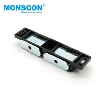 Fermeture magnétique double pour porte de placard de cuisine, en plastique et fer, robuste et moderne