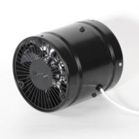 Ventilateur d'extraction axial mural puissant pour cuisine et atelier, en fonte, avec commande tactile, grand volume d'air, faible bruit