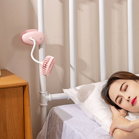 Ventilateur portable électrique de Table Rechargeable, avec batterie, port USB, petit format, avec pince, pour bureau, refroidissement, vente en gros