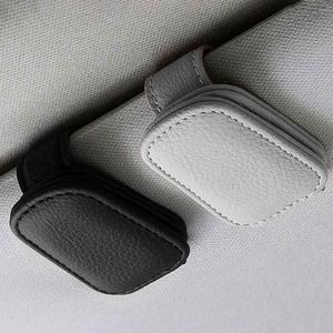 1pc Foldable Sunglasses Holder Motorhome <b>Car</b> Sunshades Glasses Case Strong Magnet Glasses Clip Home & <b>Car</b> <b>Interior</b> Accessories - Product Image 2
