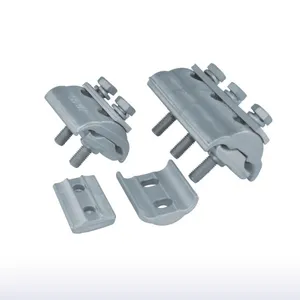 WZUMER Fabrik Direkt APG Stecker Kupfer und Aluminium Bimetall Parallel Nut Klemme 2 Pole