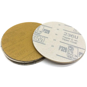 Los más populares discos <span class=keywords><strong>de</strong></span> papel <span class=keywords><strong>de</strong></span> lija seco 3M 236U 6 pulgadas 17 agujeros aleación <span class=keywords><strong>de</strong></span> aluminio <span class=keywords><strong>magnesio</strong></span> terciopelo respaldo abrasivo alto OEM personalizable - Product Image 4