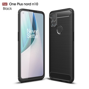 Venta caliente de fibra de la cubierta del teléfono celular a prueba de golpes a prueba móvil de TPU caso para <span class=keywords><strong>Oneplus</strong></span> <span class=keywords><strong>Nord</strong></span> <span class=keywords><strong>N10</strong></span> - Product Image 1