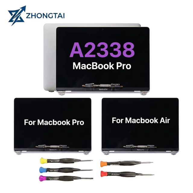A2338 Laptop Display Original Full Assembly Lcd 13inch for Models A2337/A1706/A1932/A2251/A2159/A2289/A2941/A1708