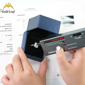 טבעת יהלום מעבדה 14 קראט זהב וכסף 925, דירוג VVS VS, יהלום CVD בצבע אזמרגד, 1 קראט, 2 קראט, <span class=keywords><strong>3</strong></span> קראט, 4 קראט, טבעת יהלום מעבדה בהתאמה אישית - Product Image 5